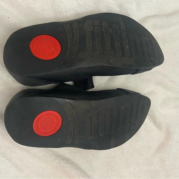 FitFlop Gogh Moc Mens Adjustable Leather Slides - Picture 4 of 8